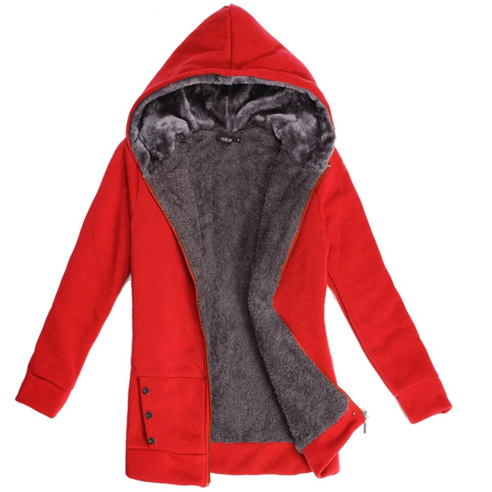 2018 Hoodies Women Fleeve Casaco  Moletons Feminino ĳ־ Sweatshirt β Ͻ  Warm Coat Female   Jacket Plus Size